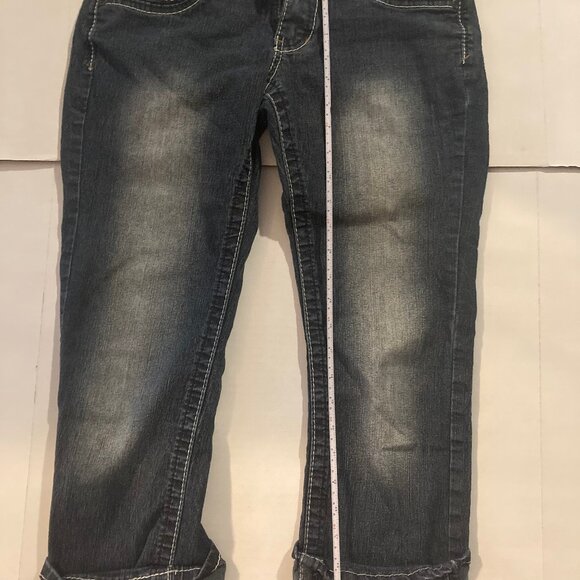 Women's Bongo KMart Stretch Denim Capri Jeans Size 7 - Picture 6 of 8